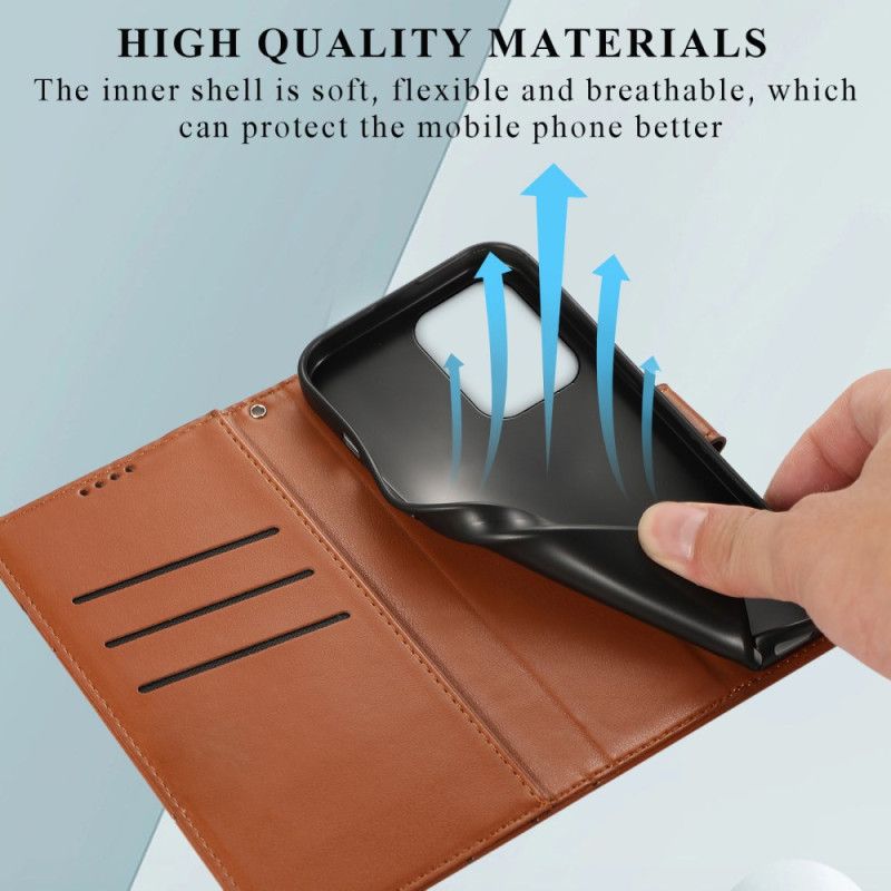 Folio-hoesje Oppo Reno 13 Pro 5g Telefoonhoesje Lijnen