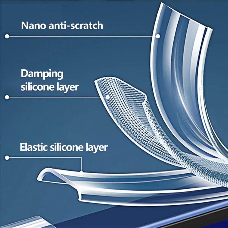 Hoesje Voor Oppo Reno 13 Pro 5g Verstevigd Transparant