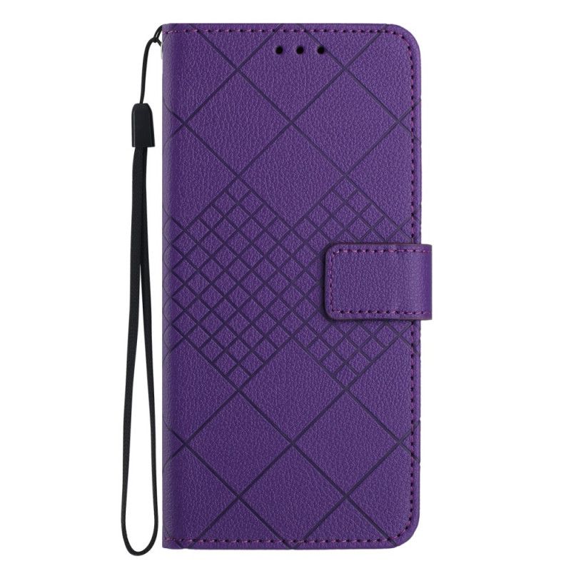 Leren Hoesje Oppo Reno 13 Pro 5g Diamanten Bescherming Hoesje