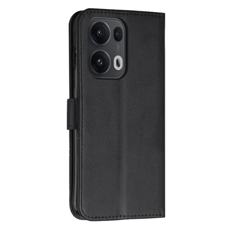 Leren Hoesje Voor Oppo Reno 13 Pro 5g Designlijnen