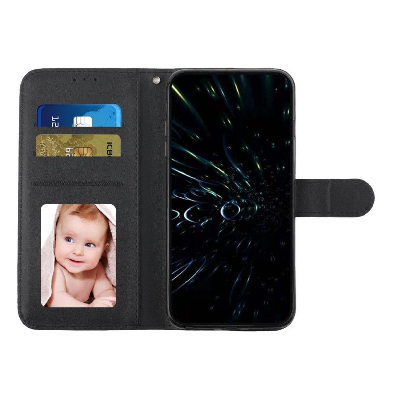 Leren Hoesje Voor Oppo Reno 13 Pro 5g Designlijnen