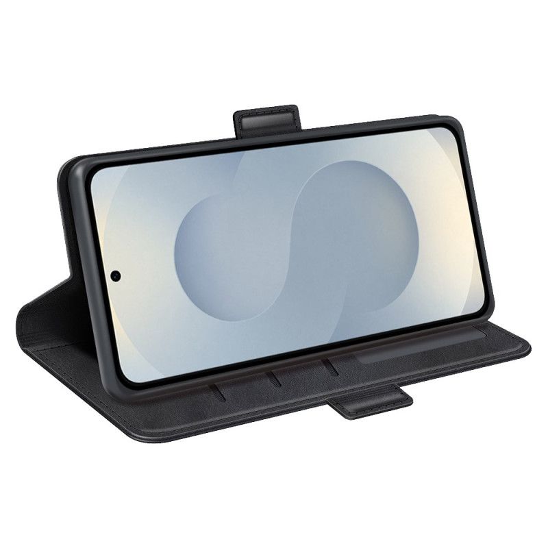 Bescherming Hoesje Samsung Galaxy S25 5g Edge Dubbele Magnetische Sluiting