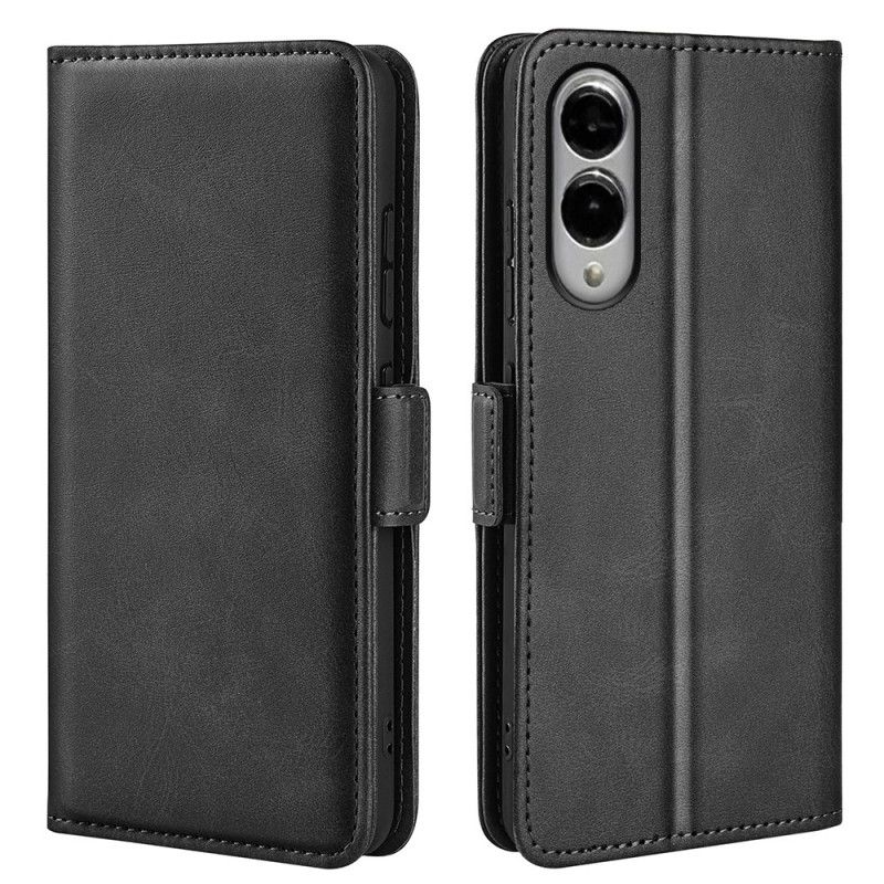 Bescherming Hoesje Samsung Galaxy S25 5g Edge Dubbele Magnetische Sluiting