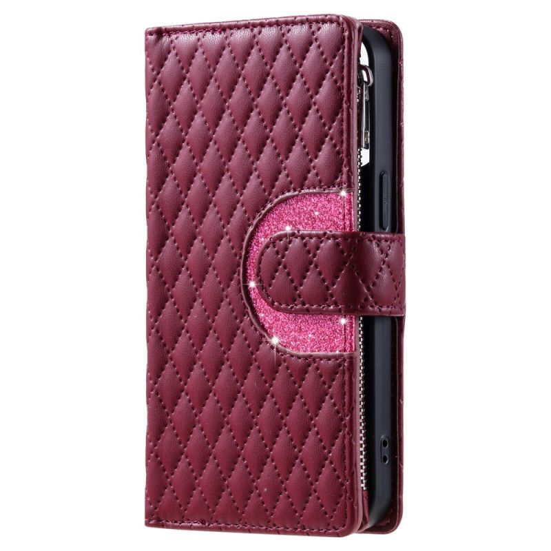 Bescherming Hoesje Samsung Galaxy S25 5g Edge Gewatteerde Portemonnee