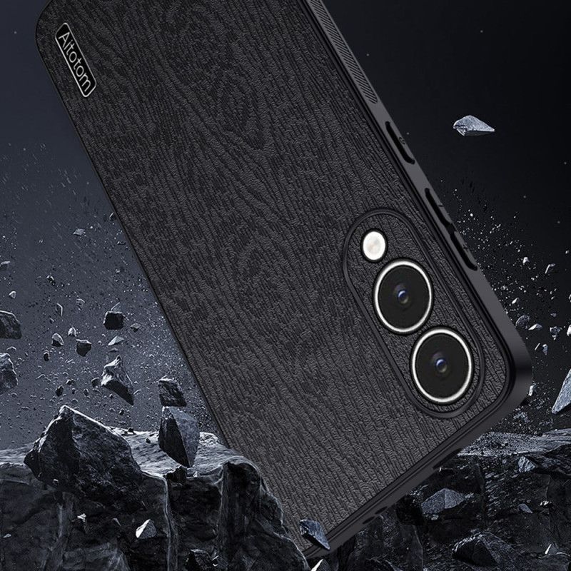 Case Hoesje Samsung Galaxy S25 5g Edge Telefoonhoesje Azns Houteffect