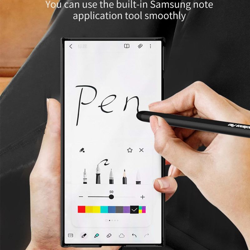 Case Hoesje Samsung Galaxy S25 5g Edge Telefoonhoesje Gkk Discrete Stylus