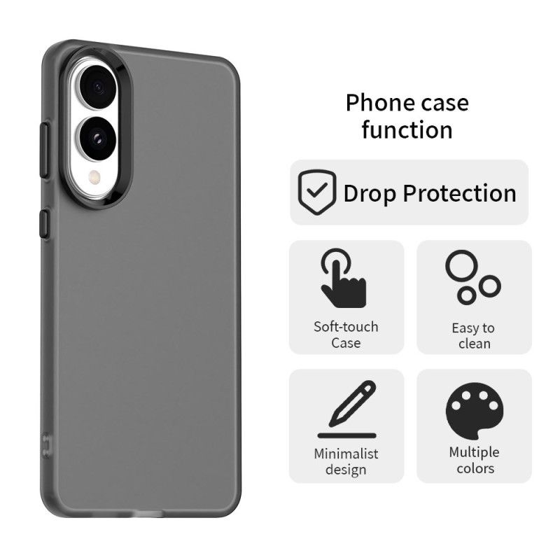 Case Hoesje Samsung Galaxy S25 5g Edge Telefoonhoesje Hybride