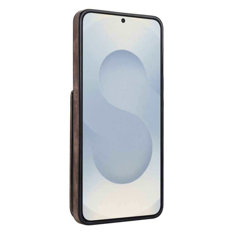 Case Hoesje Samsung Galaxy S25 5g Edge Telefoonhoesje Portemonnee Met Ritssluiting En Rfid-technologie