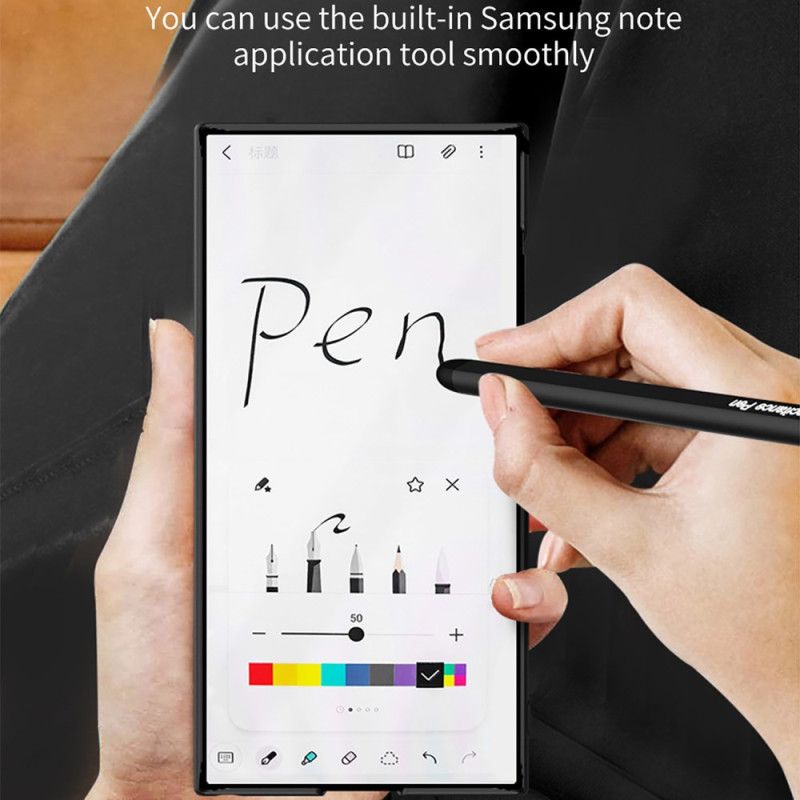 Case Hoesje Samsung Galaxy S25 5g Edge Telefoonhoesje Stylushouder