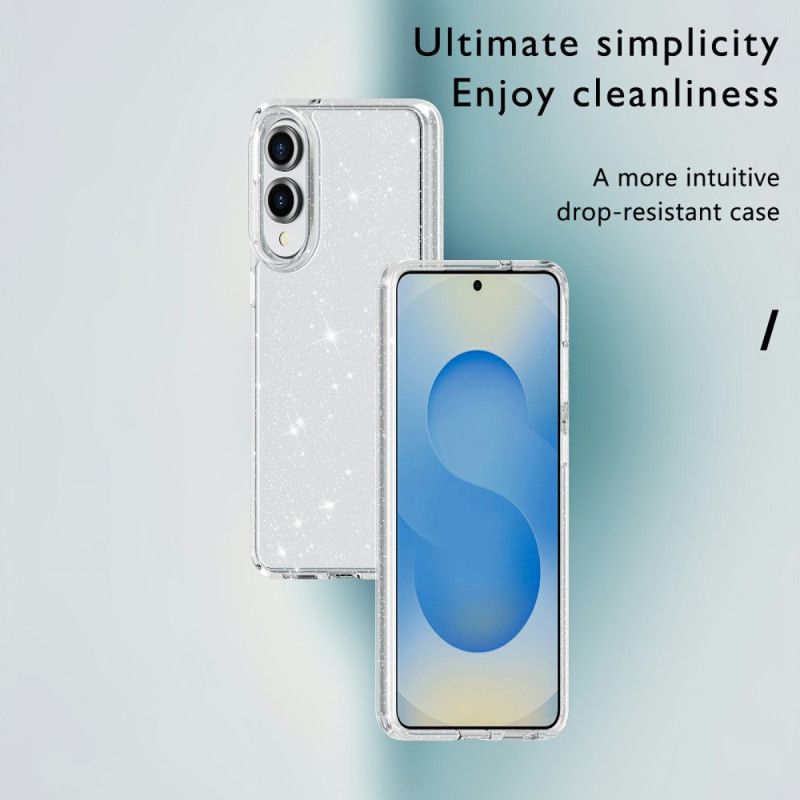 Cover Hoesje Samsung Galaxy S25 5g Edge Telefoonhoesje Glitter