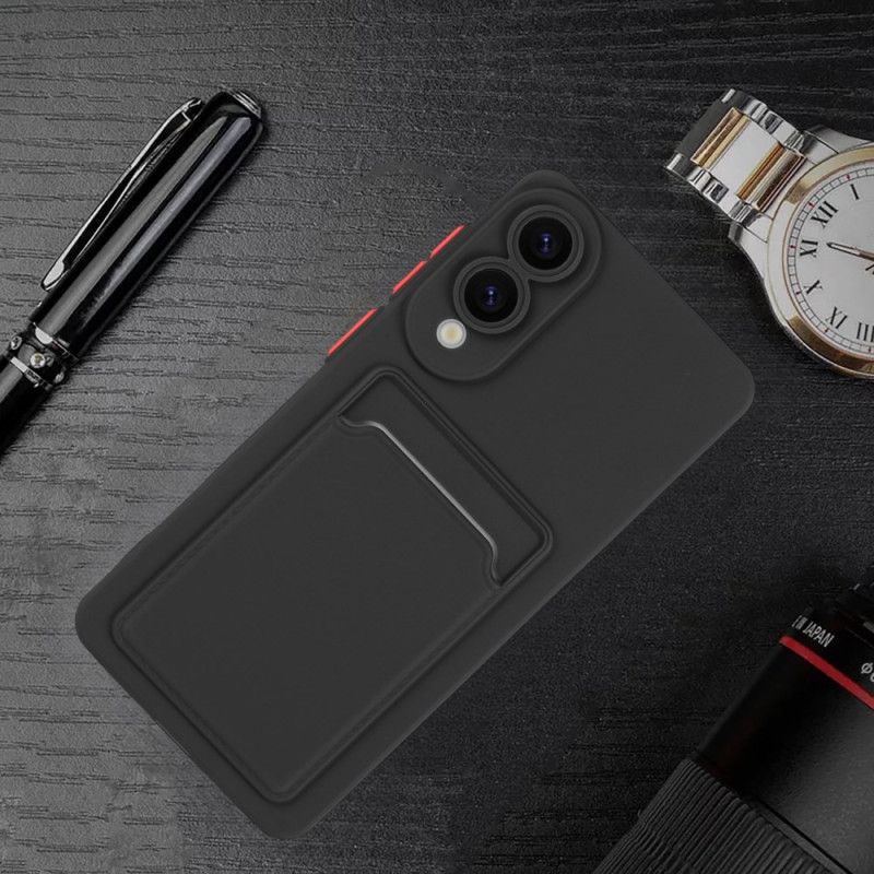 Cover Hoesje Samsung Galaxy S25 5g Edge Telefoonhoesje Kaarthouder