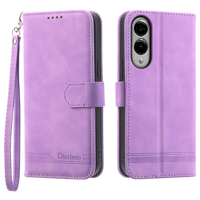 Flip Case Leren Samsung Galaxy S25 5g Edge Dierfeng