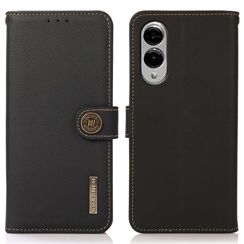 Flip Case Leren Samsung Galaxy S25 5g Edge Khazneh