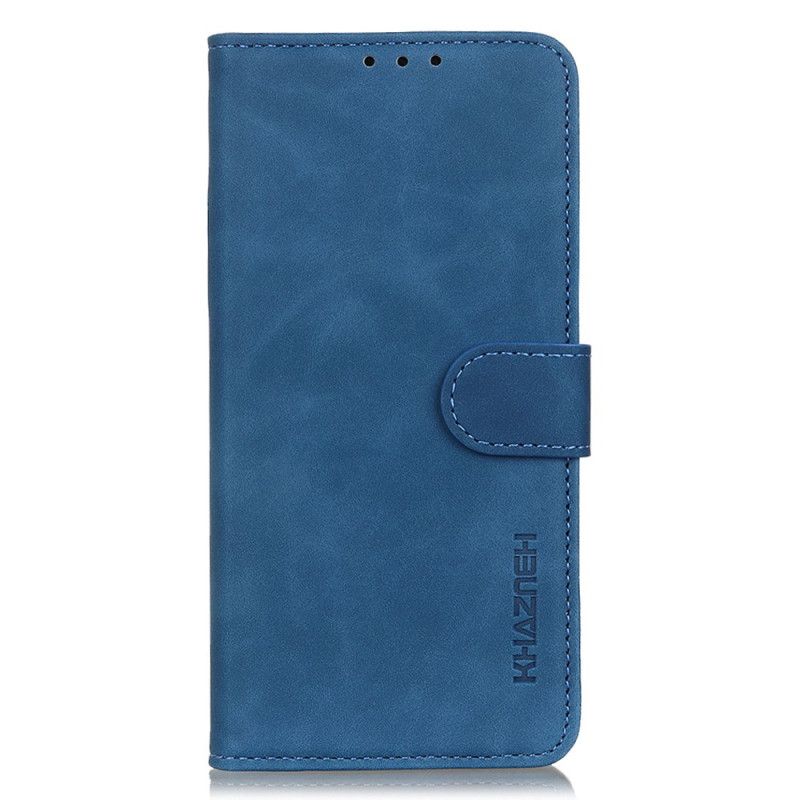 Flip Case Leren Samsung Galaxy S25 5g Edge Suède-effect Khazneh
