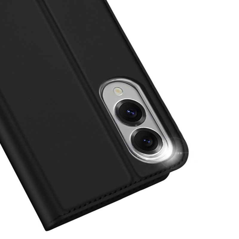 Folio-hoesje Samsung Galaxy S25 5g Edge Dux Ducis Pro Series Skin