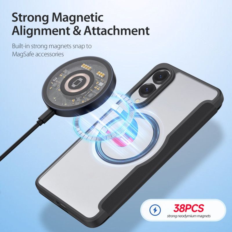 Folio-hoesje Samsung Galaxy S25 5g Edge Dux Ducis Pro Series Skin X