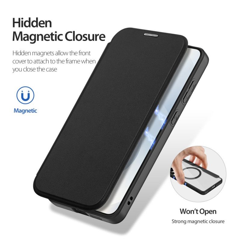 Folio-hoesje Samsung Galaxy S25 5g Edge Dux Ducis Pro Series Skin X