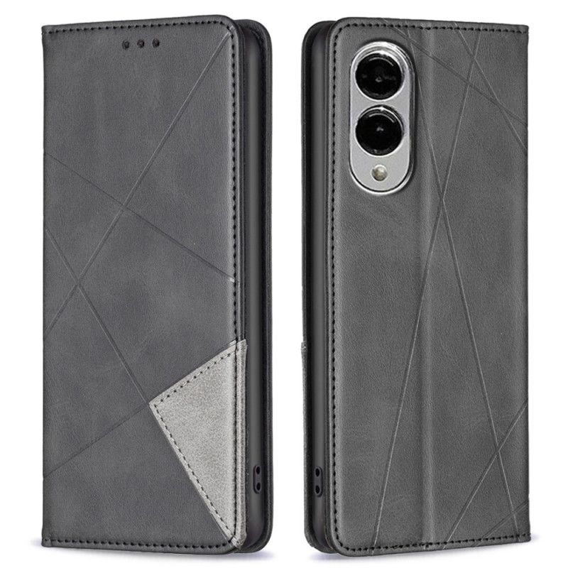 Folio-hoesje Samsung Galaxy S25 5g Edge Geometrisch Patroon Bescherming Hoesje