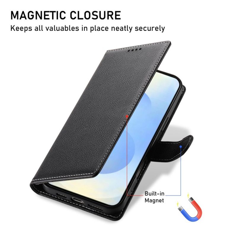 Folio-hoesje Samsung Galaxy S25 5g Edge Telefoonhoesje Kunstleer