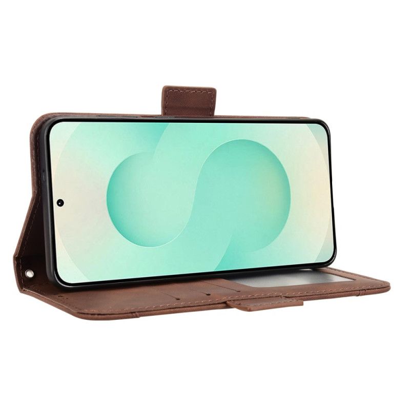 Folio-hoesje Samsung Galaxy S25 5g Edge Telefoonhoesje Meerdere Kaarthouders