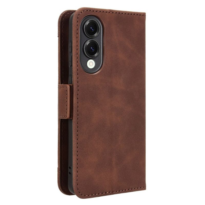 Folio-hoesje Samsung Galaxy S25 5g Edge Telefoonhoesje Meerdere Kaarthouders