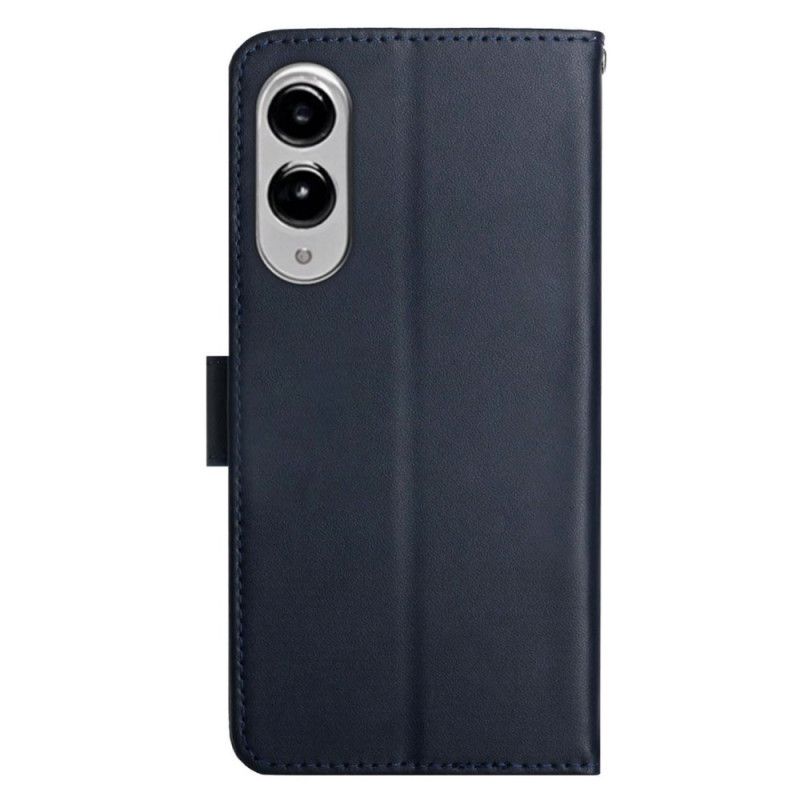 Folio-hoesje Samsung Galaxy S25 5g Edge Telefoonhoesje Nappaleer