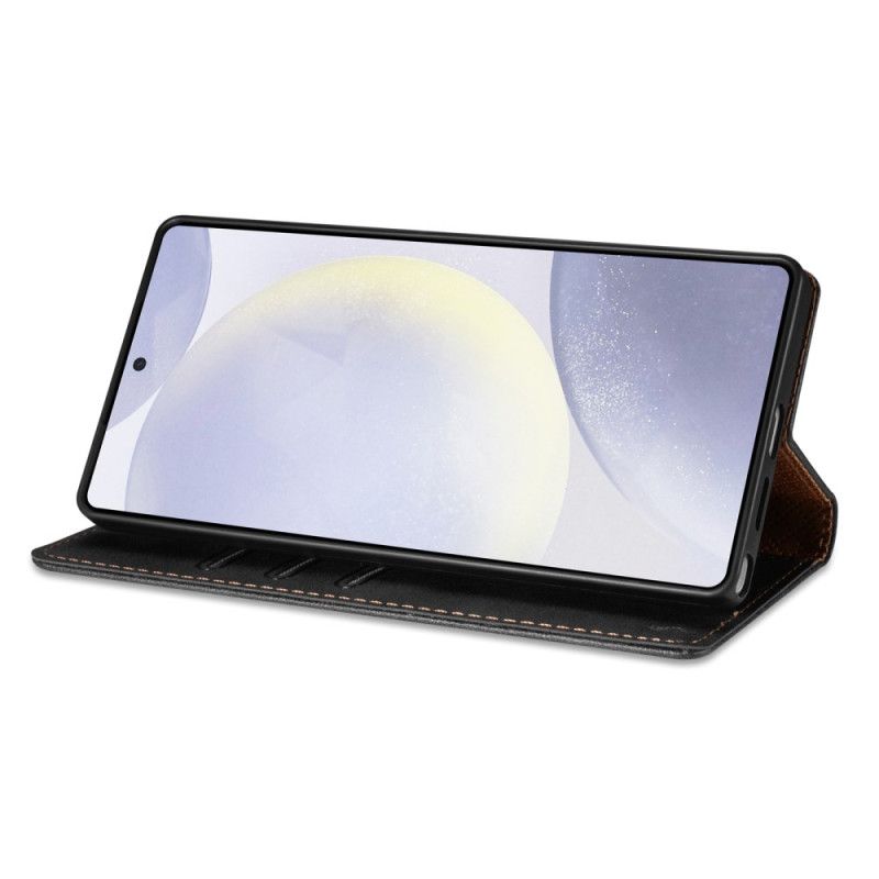 Folio-hoesje Samsung Galaxy S25 5g Edge Telefoonhoesje N.bekus Vintage Stijl