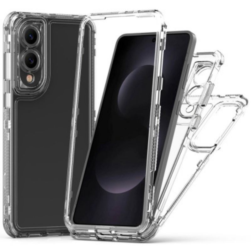 Hoesje Samsung Galaxy S25 5g Edge Afneembare 3-in-1 Bescherming Hoesje