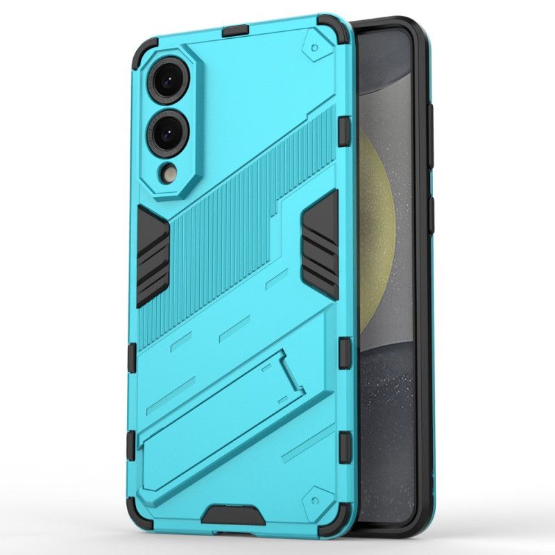 Hoesje Samsung Galaxy S25 5g Edge Afneembare Handsfree Standaard Met Twee Standen Bescherming Hoesje