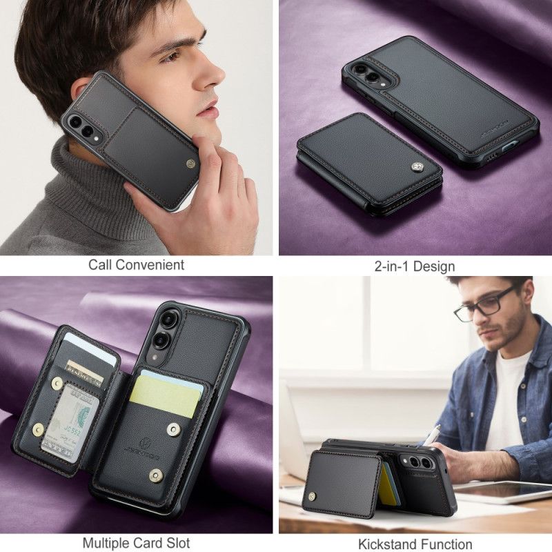 Hoesje Samsung Galaxy S25 5g Edge Afneembare Jeehood Magnetische Kaarthouder