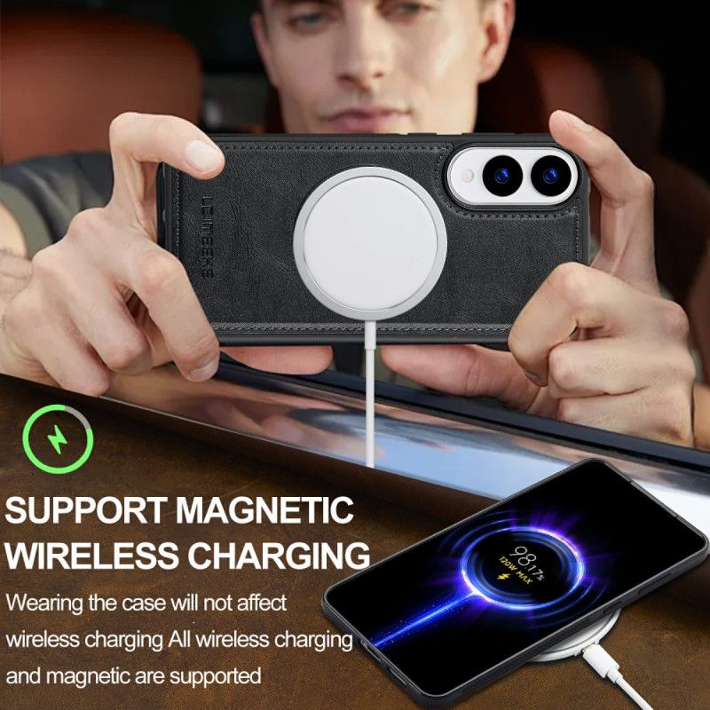 Hoesje Samsung Galaxy S25 5g Edge Afneembare Magnetische Kaarthouder Bescherming Hoesje