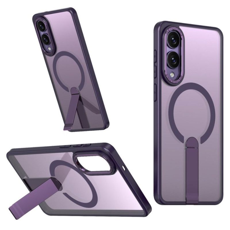 Hoesje Samsung Galaxy S25 5g Edge Compatibel Met Magsafe Met Geïntegreerde Standaard Bescherming Hoesje