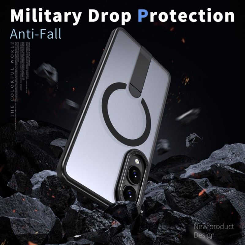 Hoesje Samsung Galaxy S25 5g Edge Compatibel Met Magsafe Met Geïntegreerde Standaard Bescherming Hoesje