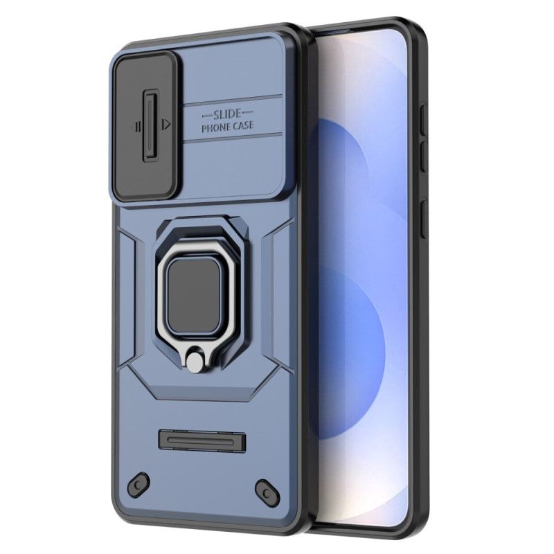 Hoesje Samsung Galaxy S25 5g Edge Duurzame Ring Met Lensbeschermer