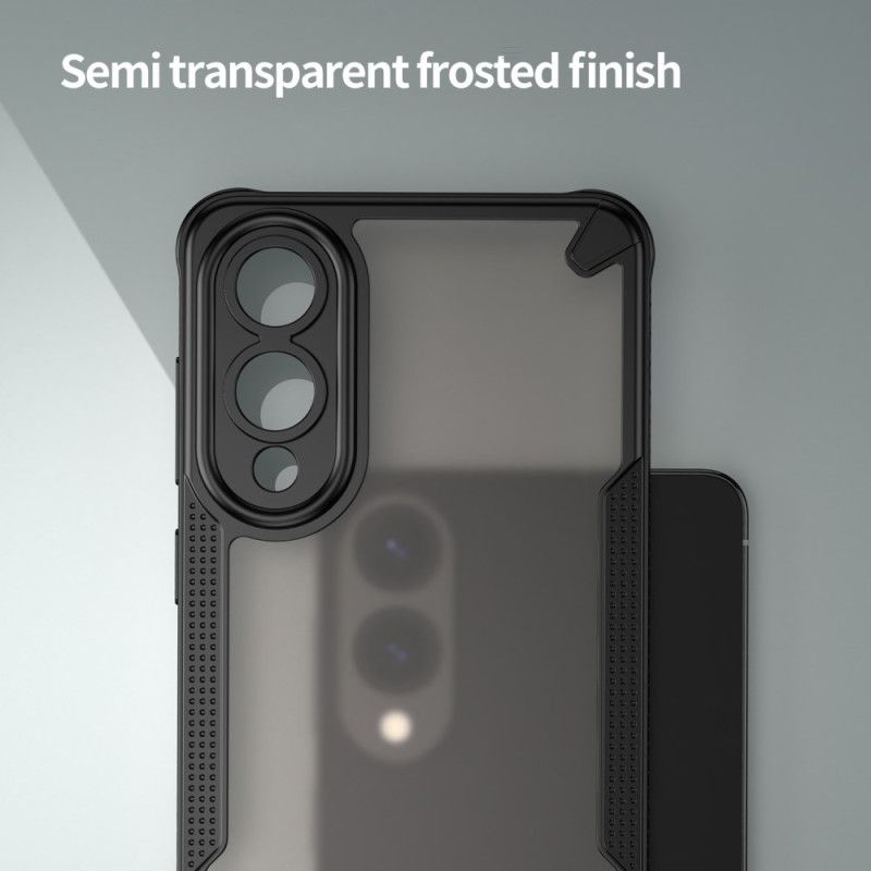 Hoesje Samsung Galaxy S25 5g Edge Geborsteld Doorschijnend