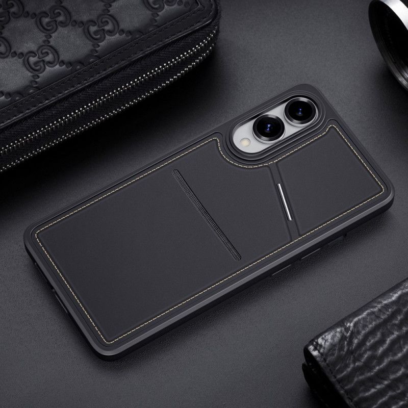 Hoesje Samsung Galaxy S25 5g Edge Magnetisch Met Kaarthouder Bescherming Hoesje