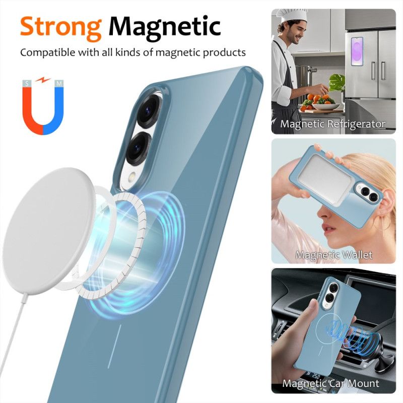 Hoesje Samsung Galaxy S25 5g Edge Magsafe-compatibel Met Draagkoord