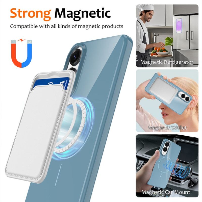 Hoesje Samsung Galaxy S25 5g Edge Magsafe-compatibel Met Draagkoord