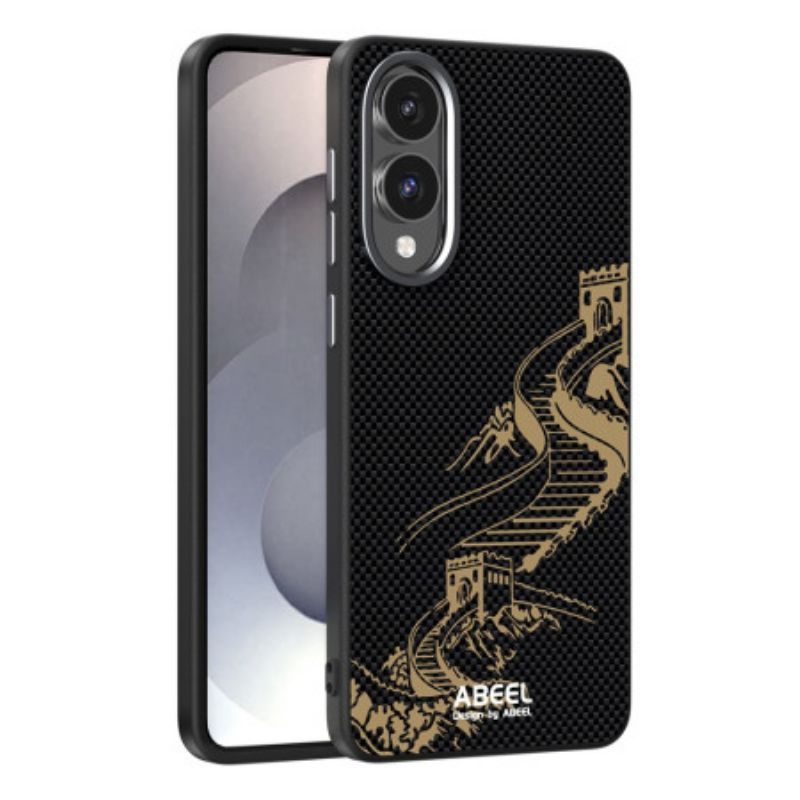 Hoesje Samsung Galaxy S25 5g Edge Ultradunne Chinese Muur (magsafe-compatibel) Abeel Bescherming Hoesje