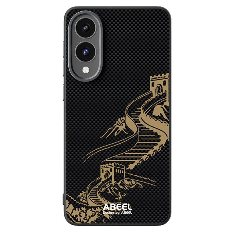 Hoesje Samsung Galaxy S25 5g Edge Ultradunne Chinese Muur (magsafe-compatibel) Abeel Bescherming Hoesje