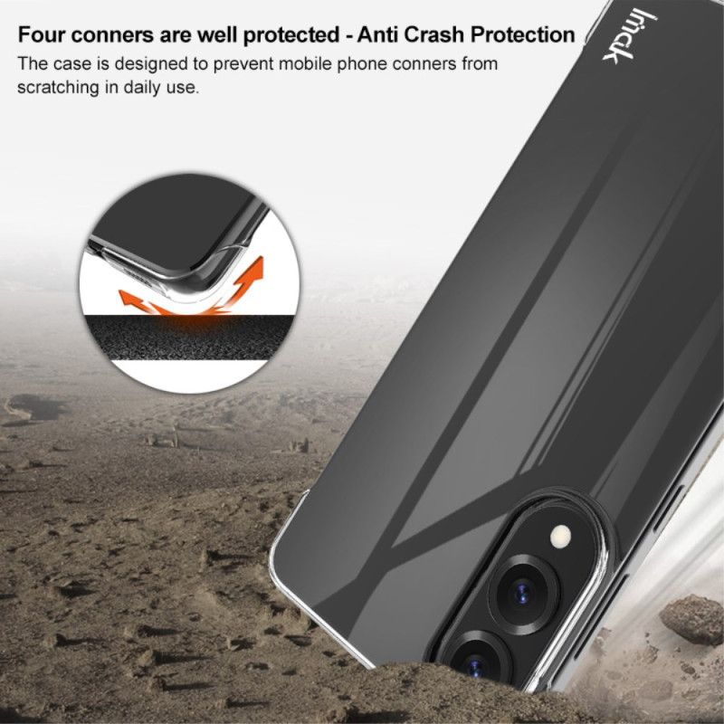 Hoesje Samsung Galaxy S25 5g Edge Verstevigd Transparant Imak