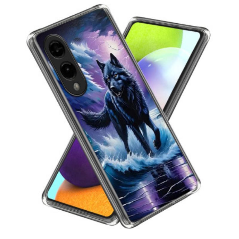 Hoesje Samsung Galaxy S25 5g Edge Wolf Bescherming Hoesje