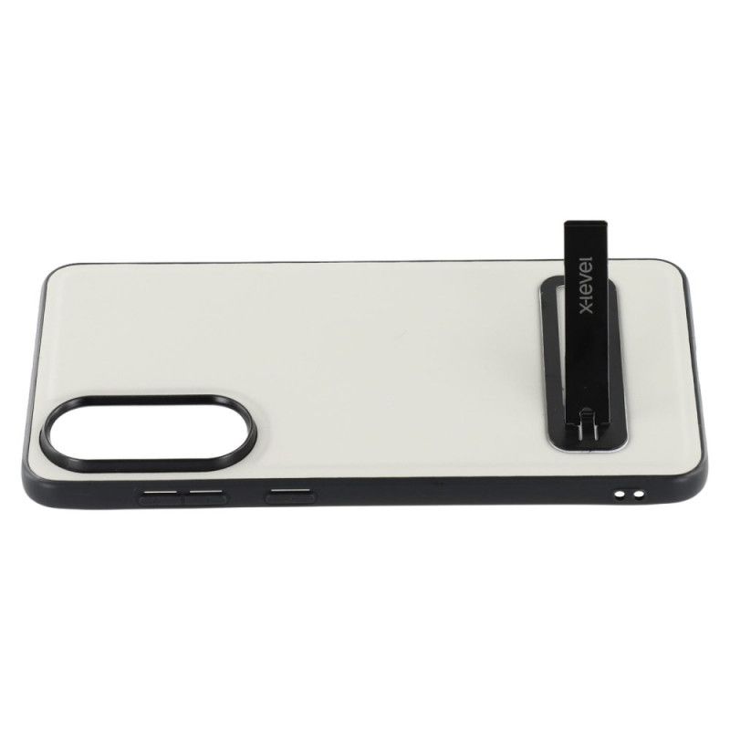 Hoesje Samsung Galaxy S25 5g Edge X-level Handsfree Standaard Bescherming Hoesje