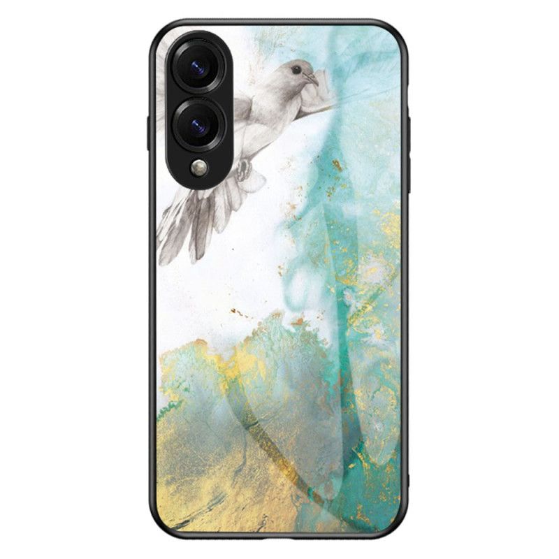 Hoesje Voor Samsung Galaxy S25 5g Edge Gehard Marmerglas