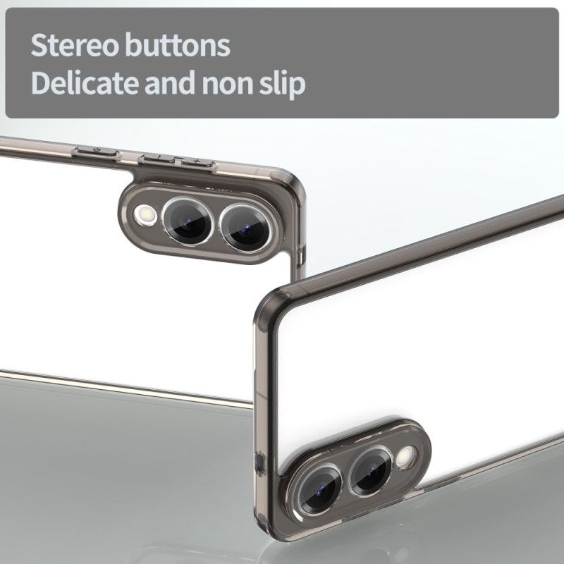 Hoesje Voor Samsung Galaxy S25 5g Edge Rand Met Metaaleffect