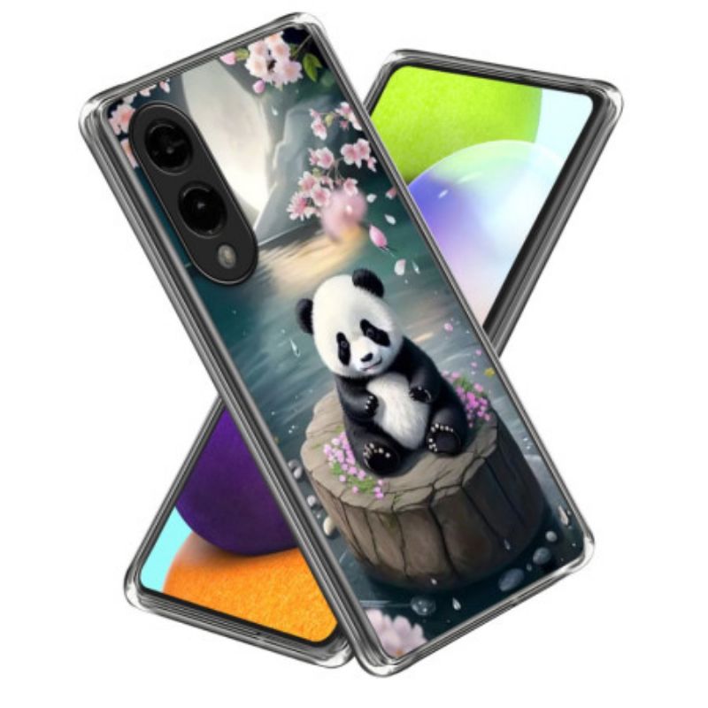 Hoesje Voor Samsung Galaxy S25 5g Edge Schattige Panda