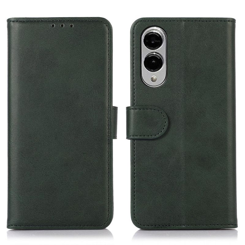 Leren Hoesje Samsung Galaxy S25 5g Edge Gestructureerd Leer Bescherming Hoesje