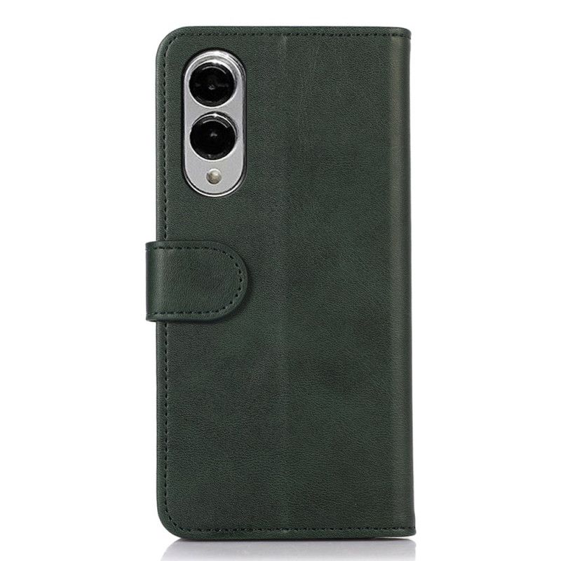 Leren Hoesje Samsung Galaxy S25 5g Edge Gestructureerd Leer Bescherming Hoesje