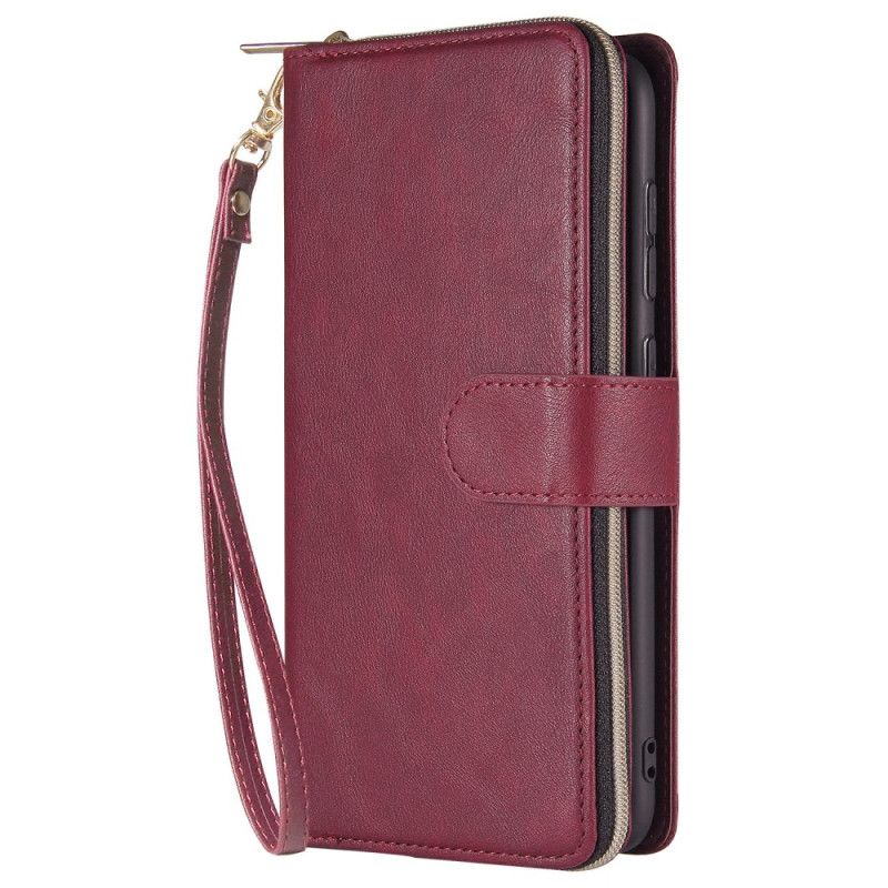 Leren Hoesje Samsung Galaxy S25 5g Edge Portemonnee En Etui Bescherming Hoesje