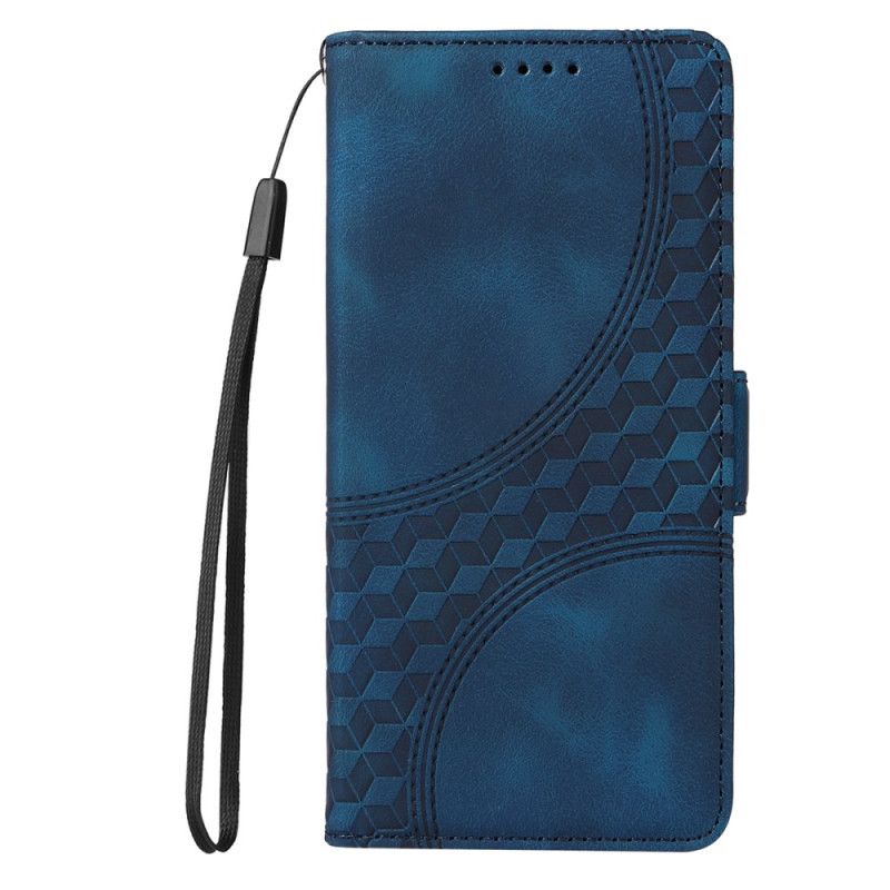 Leren Hoesje Samsung Galaxy S25 5g Edge Sterrendesign Bescherming Hoesje